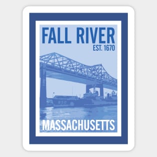 Fall River Massachusetts Sticker